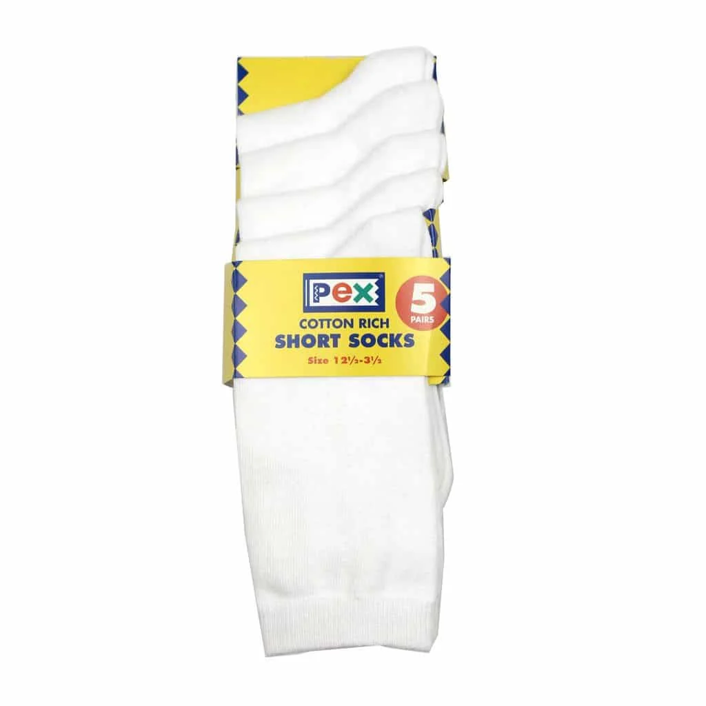 Socks - Cotton Rich - Ankle 5 Pair Pack - Image 7